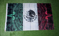 Mexico Aztec Calendar flag Style #2 size 5'x3'