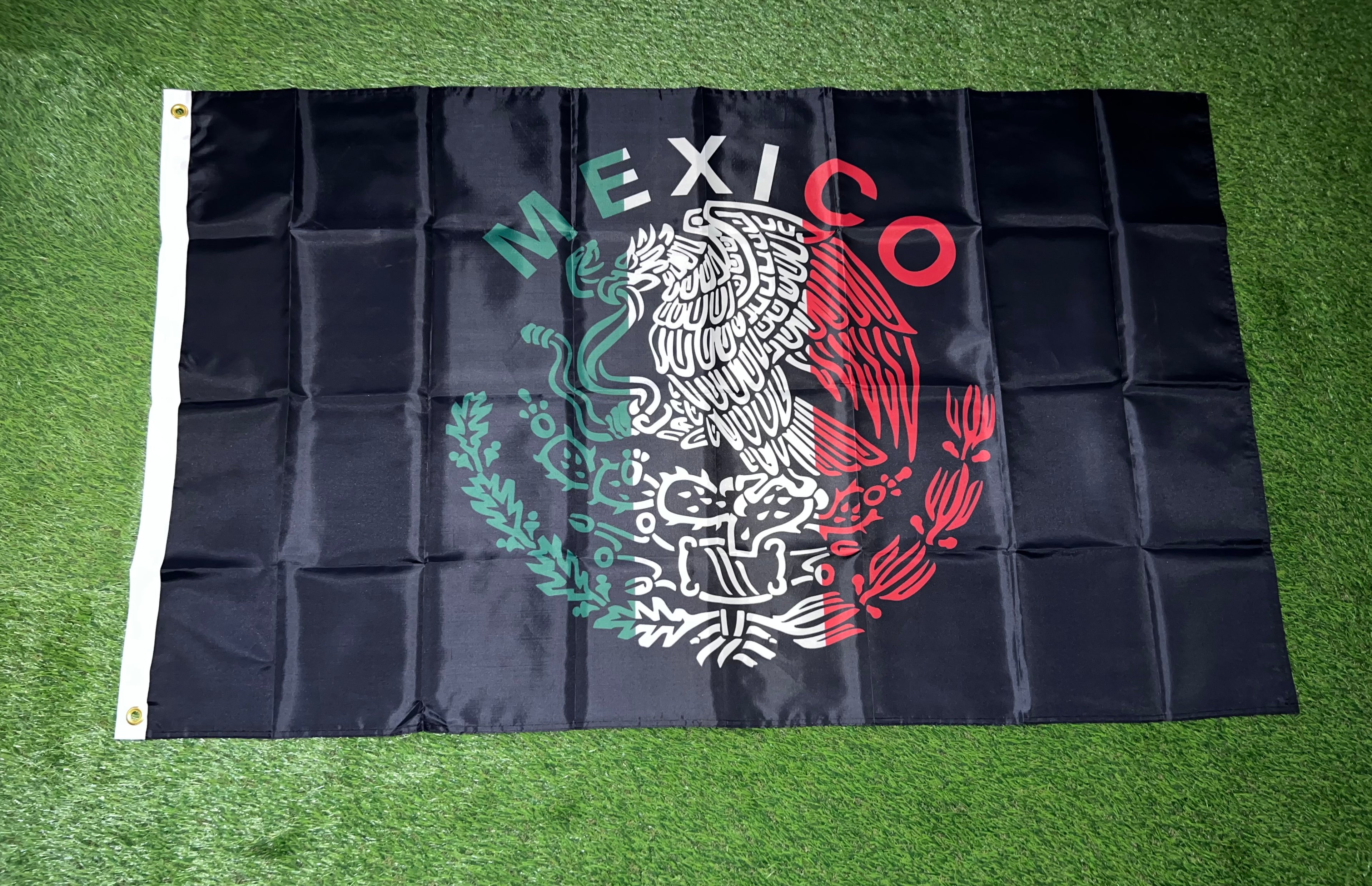 Mexico flag style #5 size 5'x3'