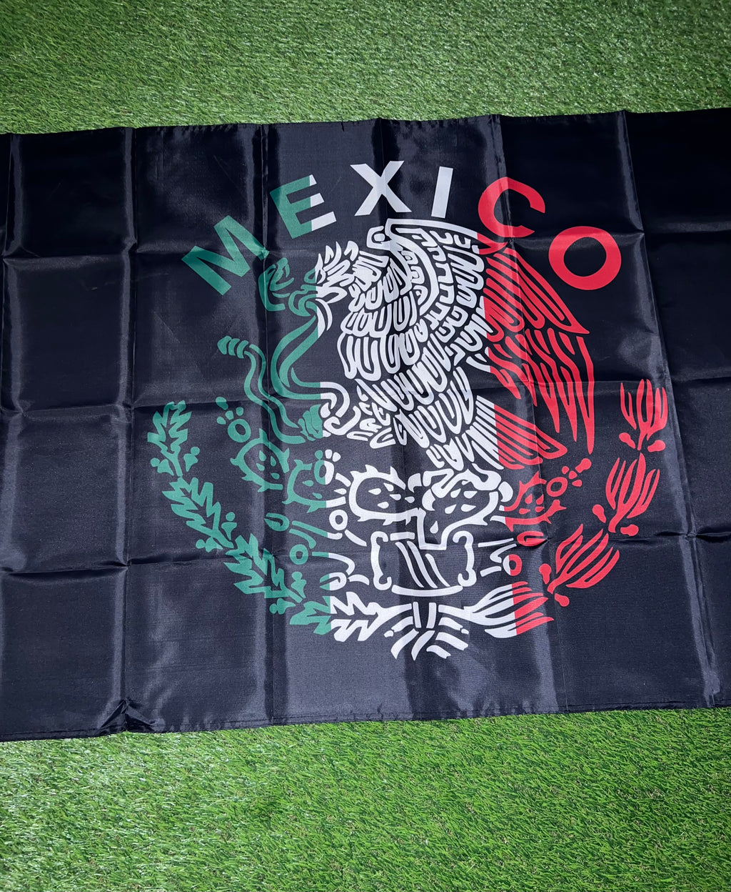 Mexico flag style #5 size 5'x3'