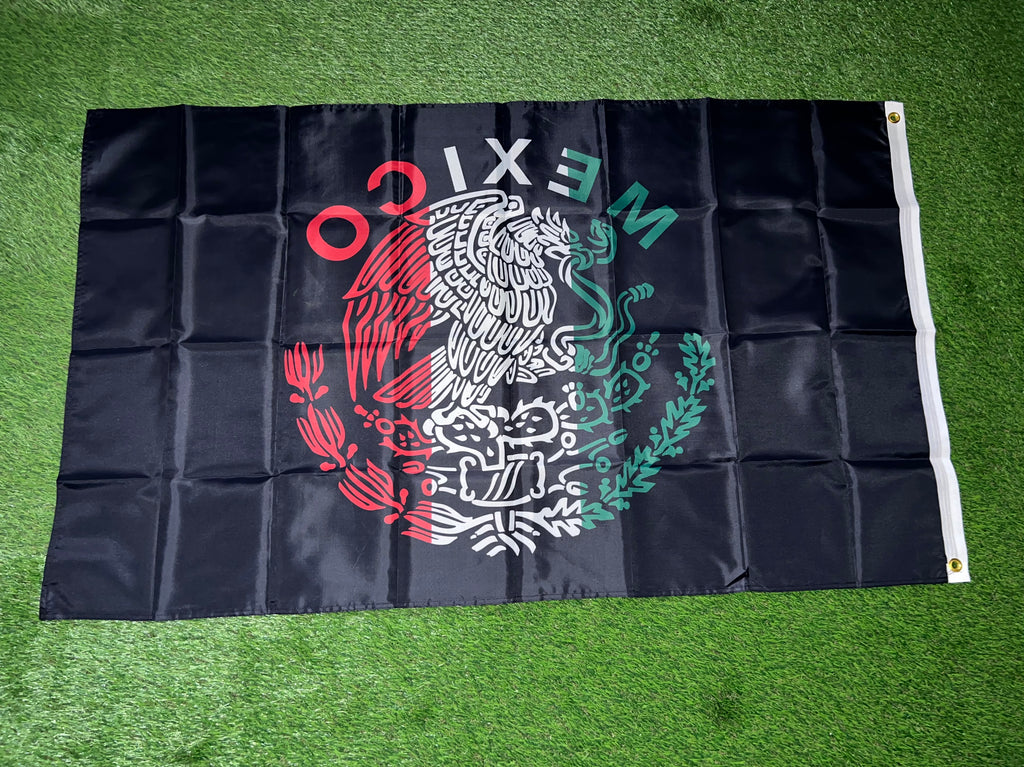 Mexico flag style #5 size 5'x3'