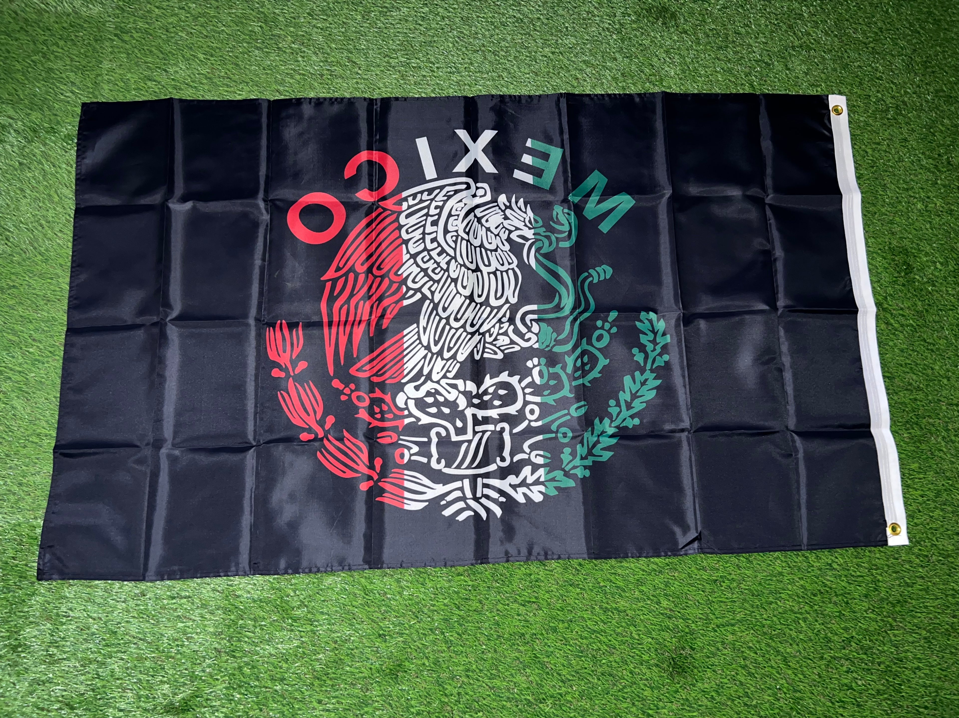 Mexico flag style #5 size 5'x3'