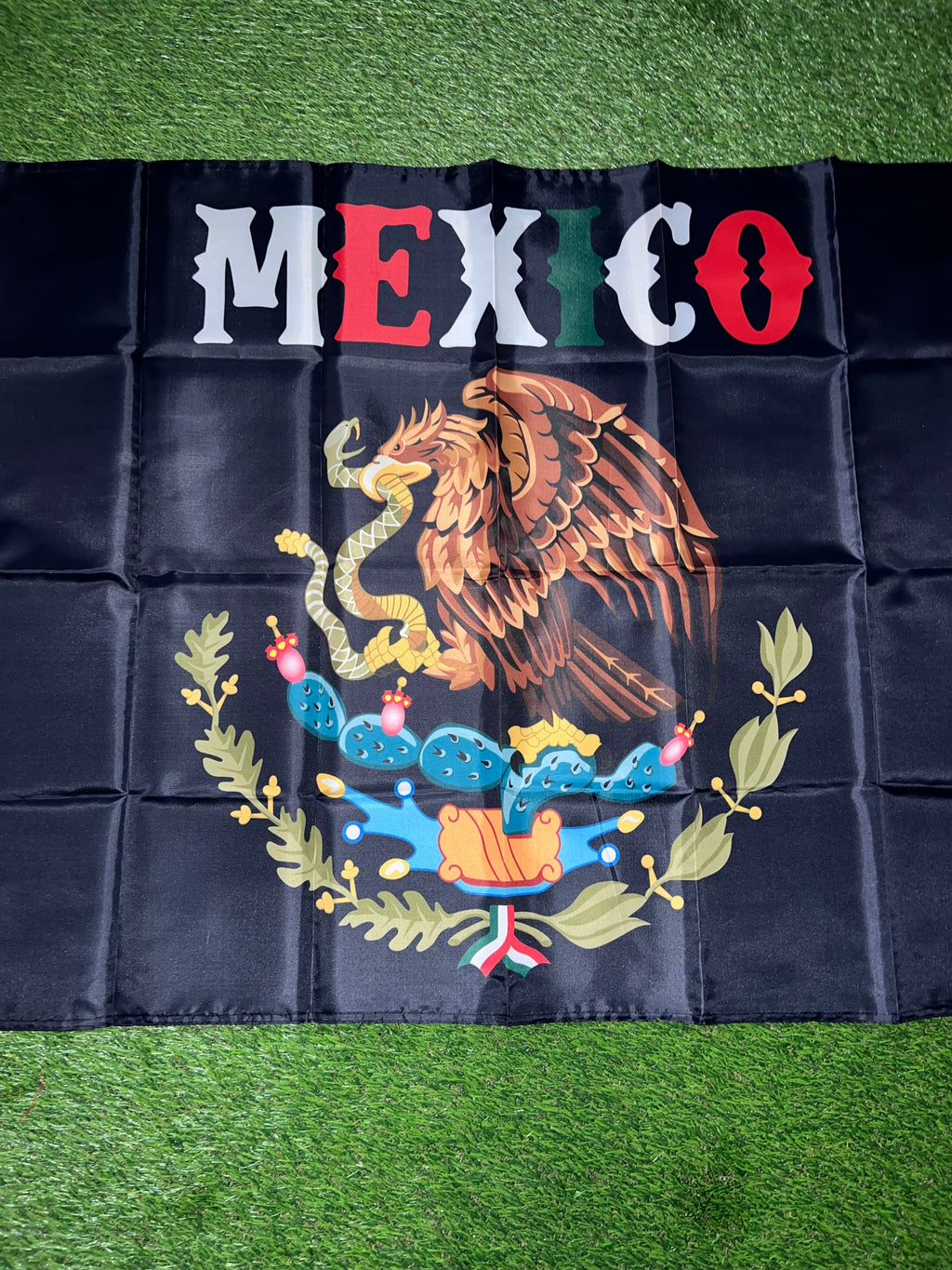 Mexico flag style #6 size 5'x3'