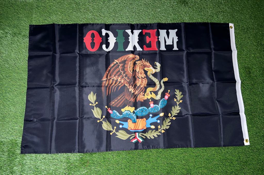 Mexico flag style #6 size 5'x3'